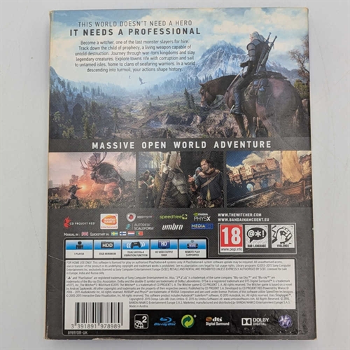 The Witcher 3 Wild Hunt - PS4 (A Grade) (Genbrug)